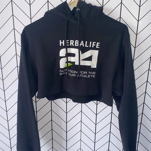 Herbalife Cropped Hoodie